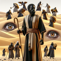 Black biblical figures Arron 