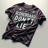 scoreboard don't lie tshirt