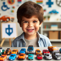 3 year old Mexican boy with autism who likes cars, autism background