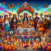 Dia de Los Muertos theme